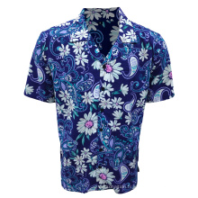 Imprimerie personnalisée Men&#39;s Beach Wear Hawaiian Shirt